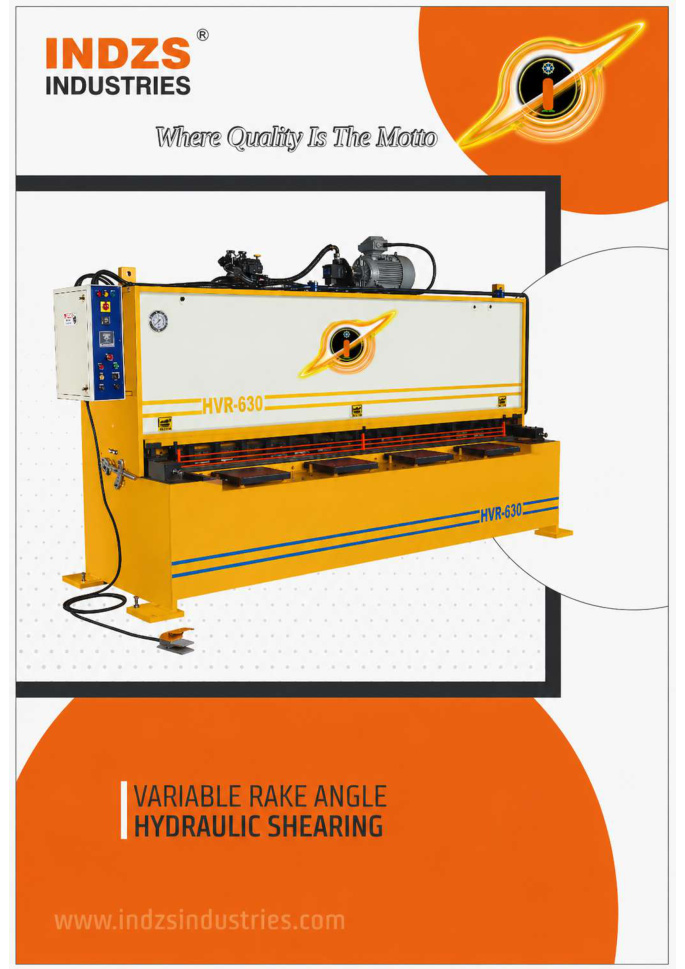 Variable Rake Angle Hydraulic Shearing