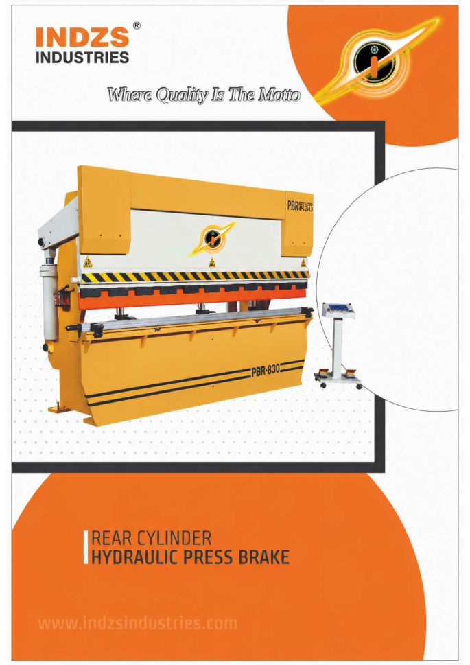 Rear Cylinder Hydraulic Press Brake